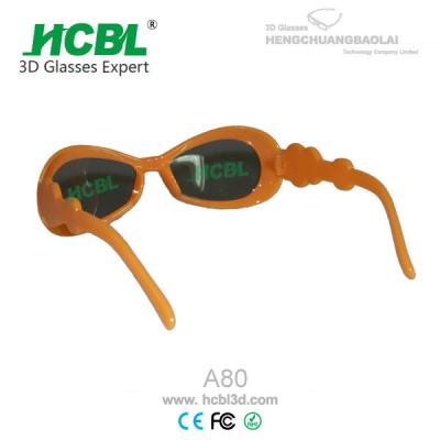 China Cat - eye Glasses / Master Image 3D Glasses For 3 Year Old To 13 Years Old Children for sale