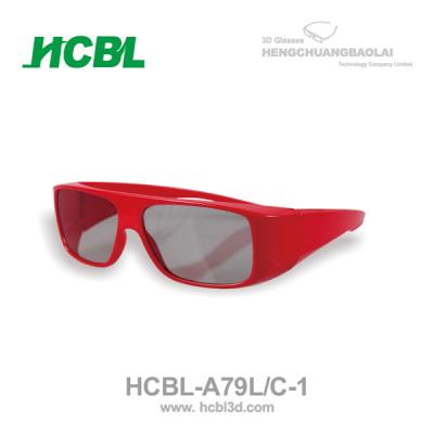 China Colorful Frame Reald 3D Glasses For 3D Theater / Meeting Room for sale