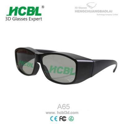 China Polarizing Master Image 3D Glasses / 3D Eyeglasses For Entertainment Films for sale