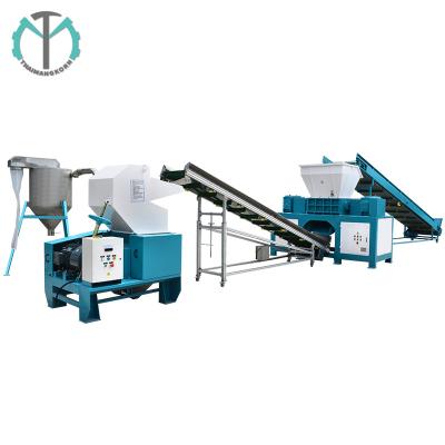 China Building Material Stores Industrial Double Shaft Double Shaft Shredder Roller Scrap Metal Crusher Machine Price for sale