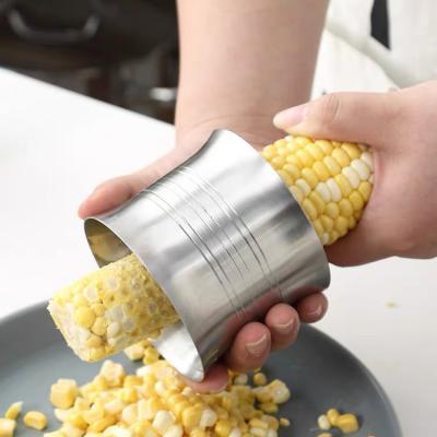 China Amazon Best Selling Kitchen Tools Stainless Steel Corn Cob Peeler Shaver Viable Stripper for sale