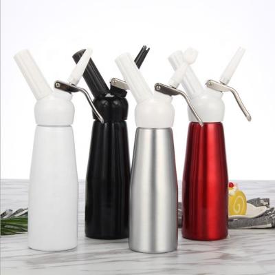 China Amazon Kitchen Dessert Tool Cream Whipper Stocked Hot Selling Aluminum Baking Dispenser for sale