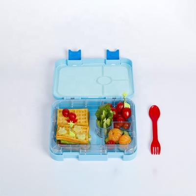 China Microwavable Portable Food Prep Container GAS Lunch Box Adult Square Plastic School Kids Bento Box for sale