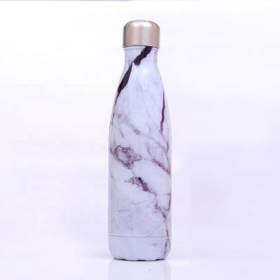 China Sustainable 304 Stainless Steel School Bus Printing Custom Vacuum Insulated Drinking Bottle for sale