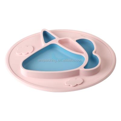 China Famous Silicon For High Quality Raw Material Silicone Suction Feeding Mat For Kids for sale