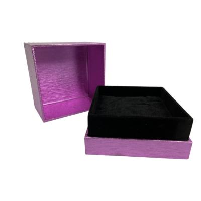 China Handmade Small Cardboard Packaging Custom Lid And Base Two Piece Paper Gift Box With Lid Jewelry Paper Box for sale