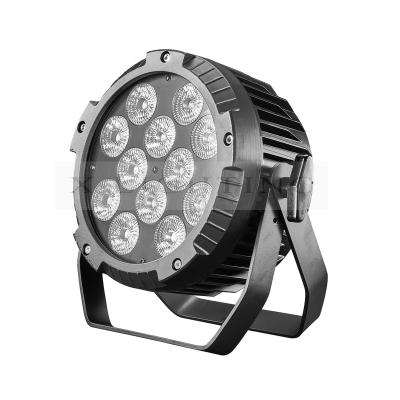 China RGBWA Cast Aluminum Case Christmas Lights Outdoor 12 x 18 Watt UV Led Par Light for sale