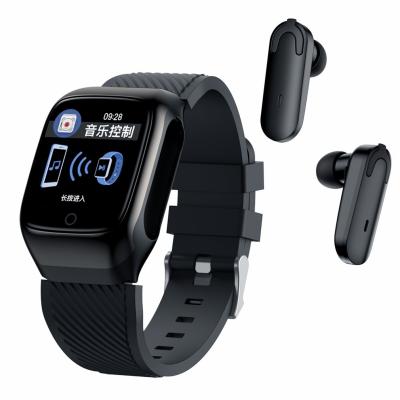 China 2021 New Wifi Band S300 Bmart Smart Watch Wristband With BT Headset Earbuds TWS Heart Rate Blood Pressure Pedometer for sale