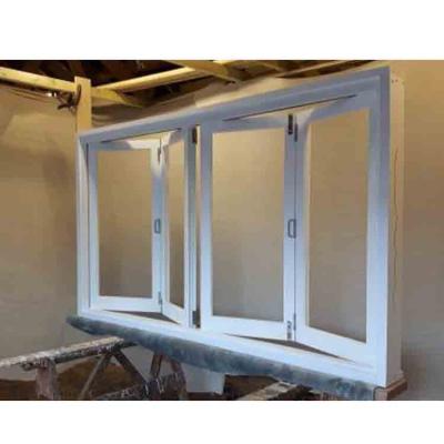 China Aluminum Bi-Folding Window Waterproof Sliding Folding Window Latest Screen China Factory Design for sale