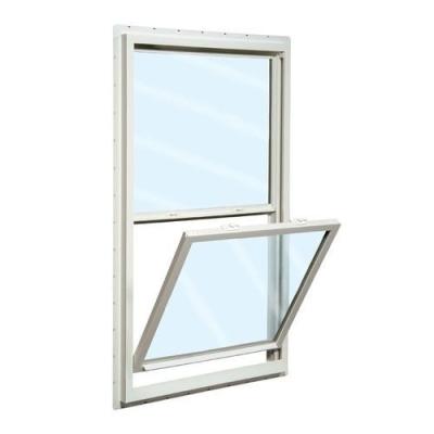 China Folding American Aluminum Screen Windows Vertical Double Hung For Home Bathroom for sale