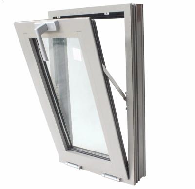 China Folding Aluminum Tilt Or Screen European Style Thermal Break Turn Up Aluminum Casement Window for sale