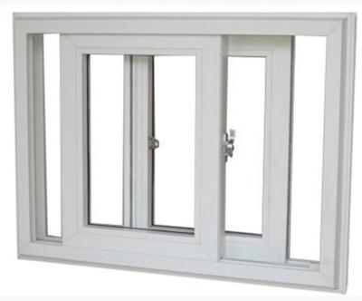 China Simple Design Folding Aluminum Sliding Screen Window / Casement Window for sale