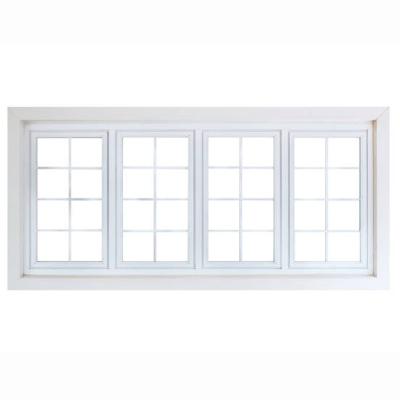 China High Quality Custom Outdoor Folding Screen Casement Window PVC/UPVC Casement Window for sale