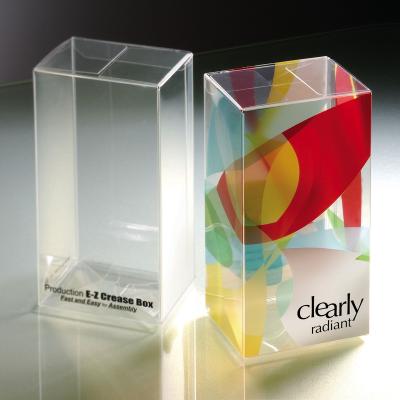 China Recycled Auto-bottom and clear mail-consumer content box plastic high quality packaging box with offset printing silkscreen and foil stamping for sale