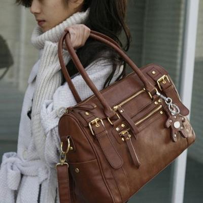 China Fashion Women Vintage Handbag Shoulder Messenger Bag Pu Leather Casual Cross - Body Bag Tote for sale