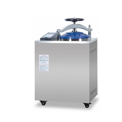 China Hand Wheel Vertical Steam Sterilizer Three Times Pre-Vacuum Autoclave for sale