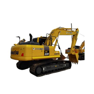 China Price-off promotions used digger Komatsu 220-8 used excavator  One year warranty Life-long maintenance 1mÂ³ for sale