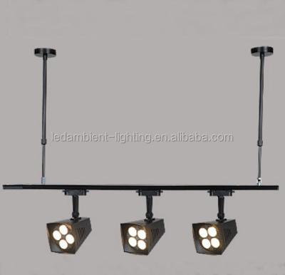 China E27 Linear Aluminum Track Spot Light For Coffee Bar Shop Art Lighting à venda