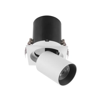 中国 New round square 11.5w LED pull out 360 degree adjustable multiple down spot light with 24D beam angle 2700k 販売のため