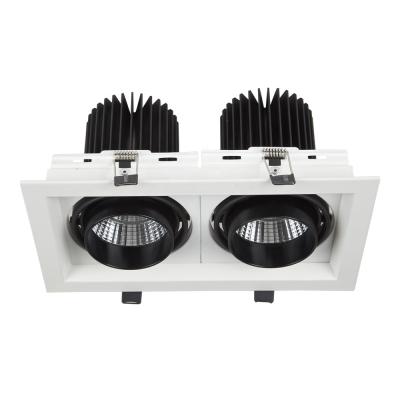 中国 Cob Led Square Multiple Spot Light 60w For Showrooms And Sports Venues 販売のため