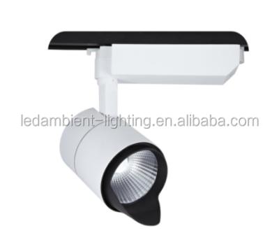 China 30w Led Ceiling Track Spot Light Aluminum Extrusion Cover Ring Changeable Rail Light à venda