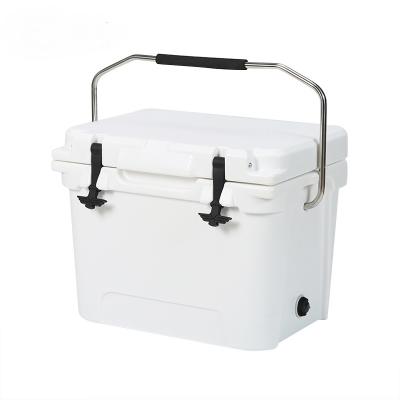 China New Plastic DRX Size Transport Fish Ice Rotomolded Case Cooler Box 48.5*34.7*36.7cm for sale