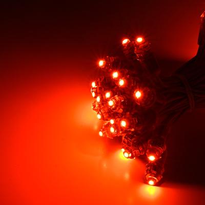 China Outdoor Single Color DC 12v 9mm LED Module Pink Led Signage Letters Lights Waterproof Christmas Decorations Drilling Light Strings for sale