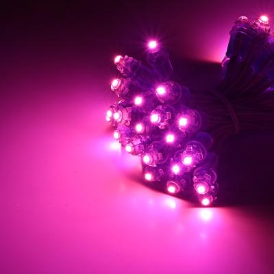 China DC 12v 9mm Outdoor Single Color LED Module Signage Led Letters Purple Lights Waterproof Christmas Decorations Drilling Light Strings for sale