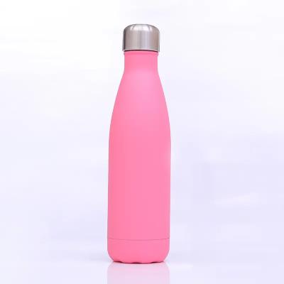 China 16oz 500ml Water Bottles Stainless Steel PORTABLE Water Bottles Double Wall Reusable Sports Bottle for sale