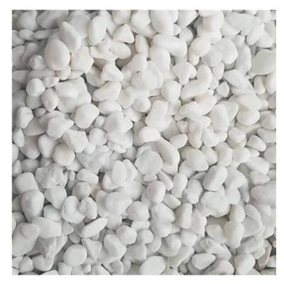 China Contemporary White Pebble Stone Garden Pebbles Cracked White Rainflower Stone Garden Paver Flooring Ornaments for sale