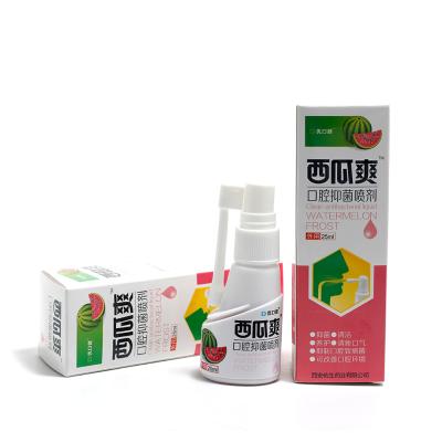 China OEM/ODM Manufacture Organic Soft Mint Adult Flavored Taste Dry Mouth Cooling Spray For Oral Breath Vitamin Freshing Spray for sale