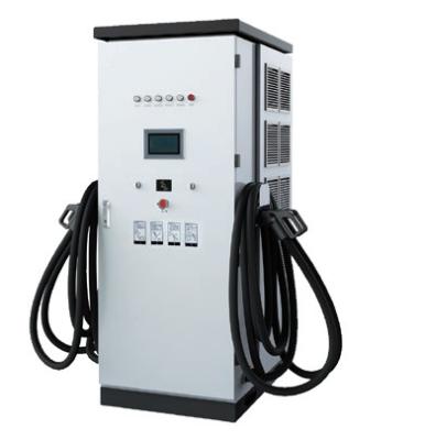 China Large electric vehicle charging station 120KW DC120KW-GB fast charging DC battery ev fast charging station for sale