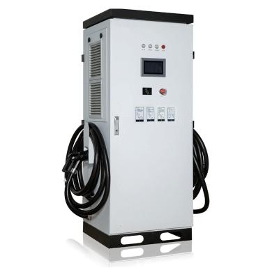 China Factory Charging Customization Gigabyte Certified 60KW DC Battery With APP Commercial Fast Charging Electric Car DC60KW-GB Courier Charging Station for sale