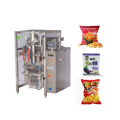 China Food Factory Supply RL720 Direct Automatic Vertical Snack Pouch Packing Machine With Multihead Weigher for sale