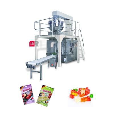 China Easy Operation RUI PACK Factory Supply RL8-200 Automatic Rotary Gummy Candy Packaging Machine For Stand Pouch for sale