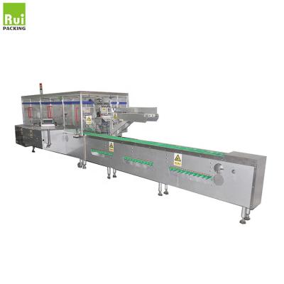 China Food RUI PACK Factory Supply R-80 Automatic High Speed ​​Food Box Packaging Machine for Biscuit and Bread for sale