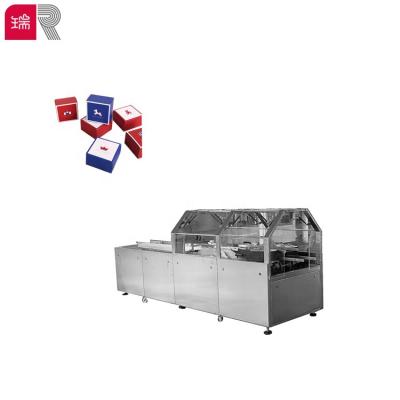 China RC60 Shanghai Rui Packing Automatic Food Carton Carton Box Sealing Machine For Small Biscuits / Cake for sale