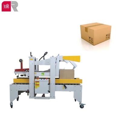 China RC-50 Shanghai Rui Packing Automatic Food Carton Sealer Box Band Sealing Machine for sale