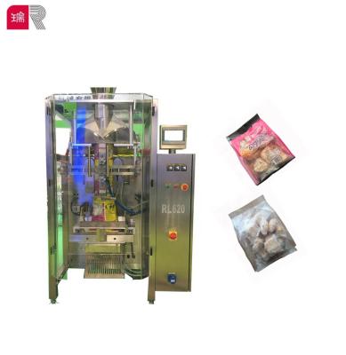 China RL620 automatic food vffs small pouch / sachet packing machine with multihead weigher for sale