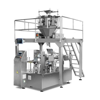 China R8-200 Automatic Rotary Food Packing Machine For Premade Pouches for sale