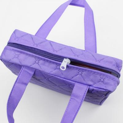 China Hot-selling Fancy Popular Foldable Non woven bag Shopping bag with Lattice emboss for sale