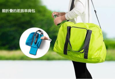 China Hot-selling Foldable Travel bag with Handles Zipper travel bag for sale