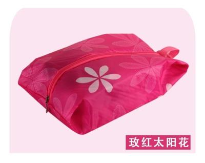 China Hot-selling Foldable Zipper Shoes bag Shoes pouch Shoes case with handle strap for sale