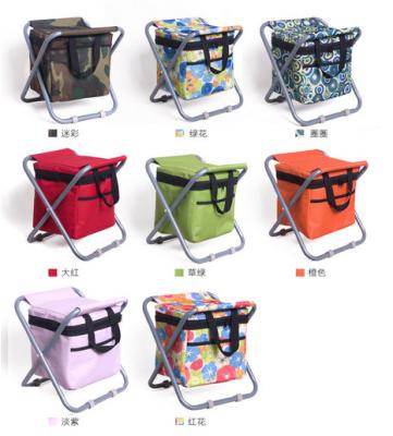 China Hot-selling high quality Folding chair Ice bag Cooler bag insulated cooler with Chair for sale