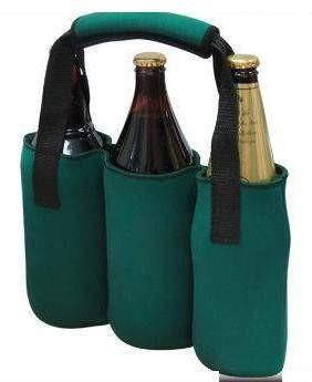 China Hot-selling High quality Neoprene Wine holder Water bottle bag 3-Bottle holder 3-Beer bag for sale