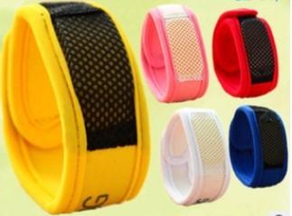 China Fashionable Mosquito repellent wrist belt,Neoprene wrist strap for Mosquito repellent for sale