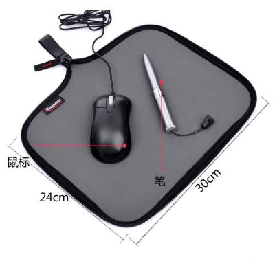 China Hot-selling Fashionable Multifunctional Neoprene Mouse bag Mouse pad 2 in 1 Mouse pouch for sale