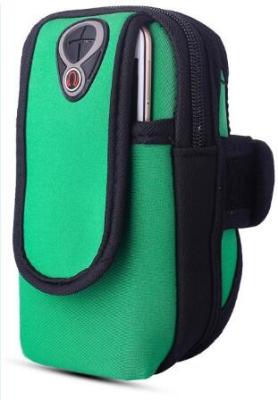 China Hot-selling Outdoor Neoprene Climbing Mobile Phone pouch Sports Cellphone bag Durable phone bag Armband for sale