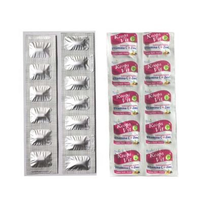 China New Design 2kw Mini Alu Auto Medicine Paper Food Tablet Strip Packing Machine for sale