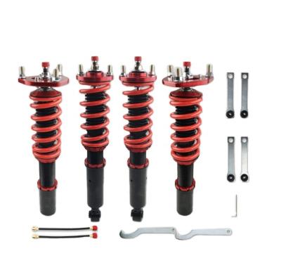 China 32 Way Adjustable Monotube Coilover Suspension Damper Coil Spring For Nissan Silvia 240SX S13 1989-1994 Universal for sale